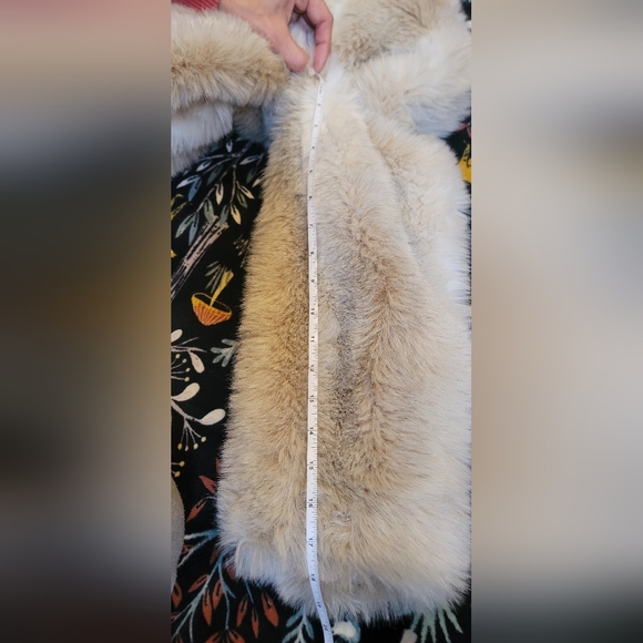 Vintage Sears Fashion White Faux Fur Women's Jacket❤️BEAUTIFUL!!!! Sz Sm/Med(16) - Picture 12 of 16